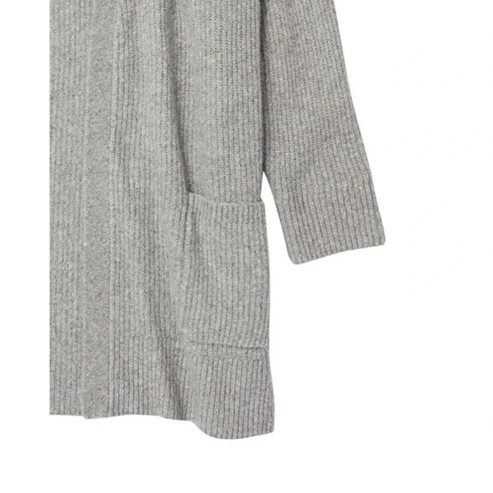 New Goodthreads Womens Cardigan Sweater XXL Gray Oversized Boucle Shaker Stitch - Picture 7 of 11